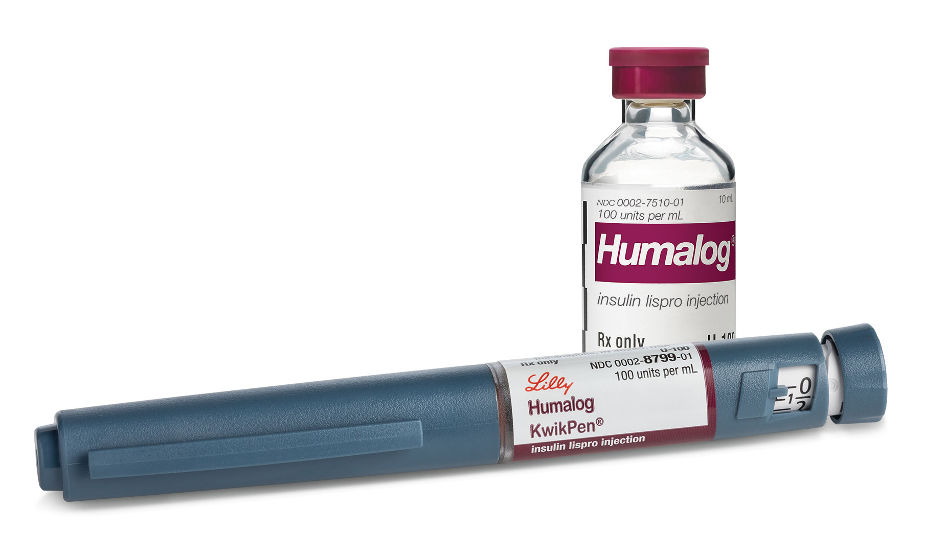 Humalog U-100 Vial and KwikPen